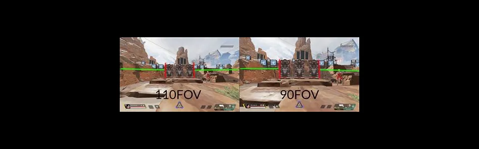 What is a good fov for gaming?