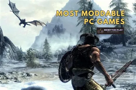 Is skyrim the most moddable game?