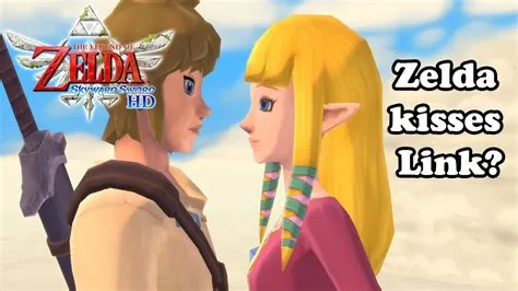 Who kisses link?