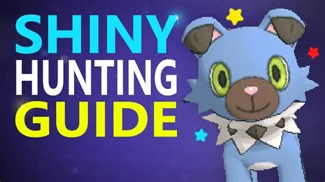 What is shiny hunting?