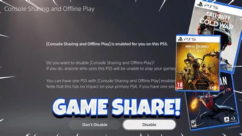 Can you play the same game at the same time with gameshare ps5?