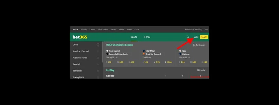 How to open bet365 in uae?