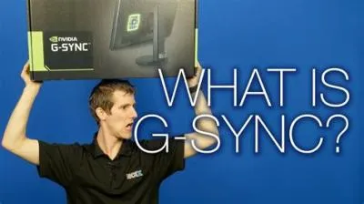 What does g-sync do?