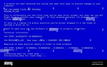 Is blue screen fatal?