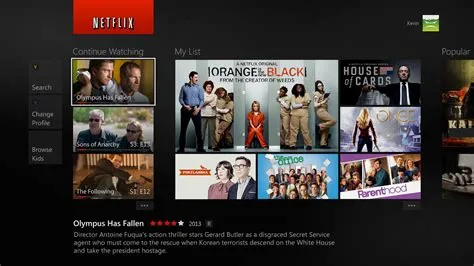 Is netflix on xbox 4k?