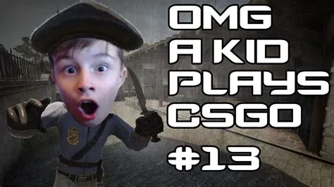 Is csgo ok for a 9 year old?