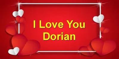 Who was dorian in love with?