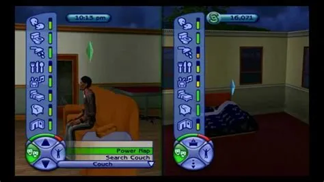 Is the sims 4 split screen?