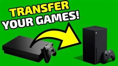 Can i transfer games from xbox one s to xbox one?