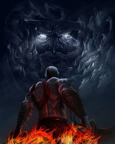 Is kratos the son of zeus?