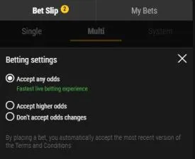 Should you accept higher odds?