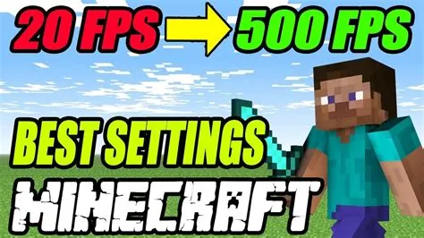 Why is my fps so low in minecraft?