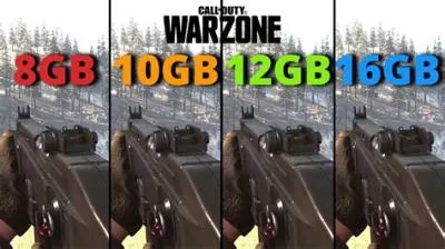 Is 8gb ram good for warzone?