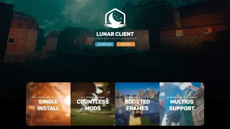 Is lunar client better than minecraft launcher?