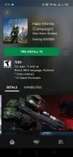 Can you pre install halo infinite campaign?