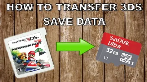 How do you transfer a 3ds cartridge?