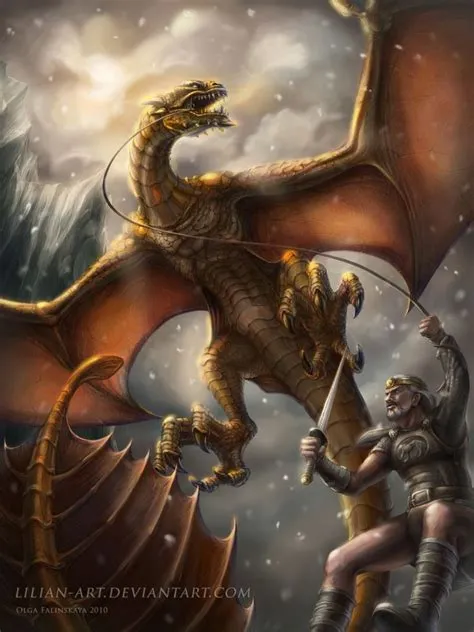 Why does beowulf not fear the dragon?