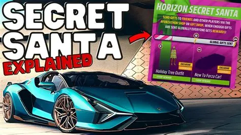 What is the horizon secret santa car?