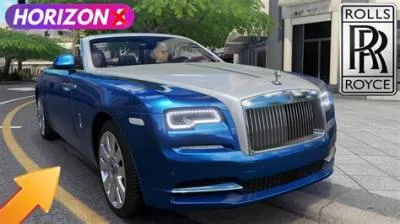 Why is rolls-royce not in forza horizon 5?