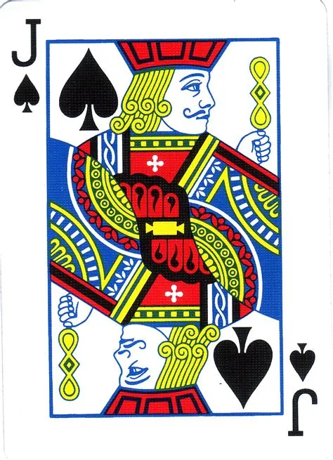 What does a jack represent in cards?