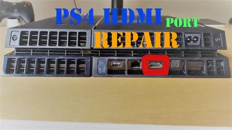 Can you replace hdmi port on ps4?