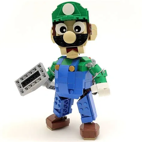 What does lego luigi say?