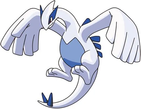 Does lugia have wings?