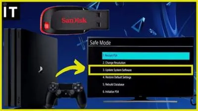 Why wont my ps4 update from usb?