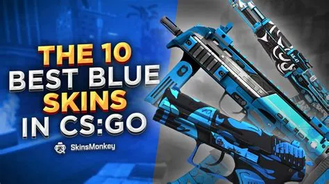 What is the most expensive blue skin in csgo?