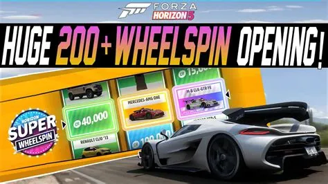 Which house gives most super wheelspins fh5?