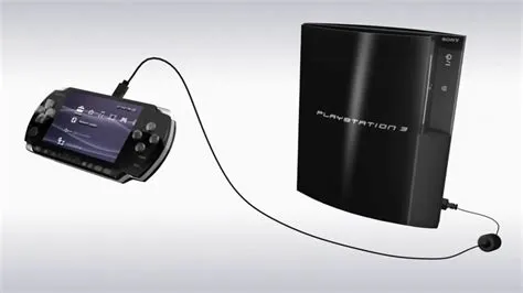 Can you connect a psp to a ps3?