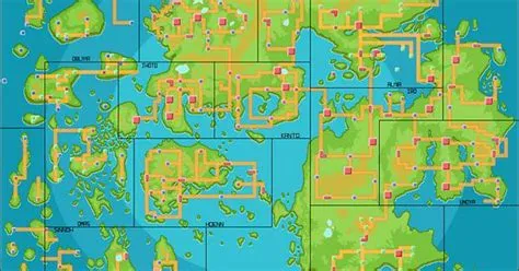 What is the biggest pokemon game map?