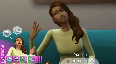 Why are my sims hysterical?