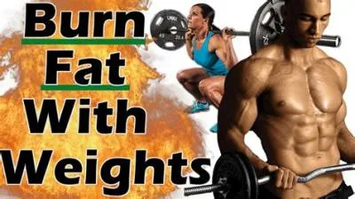 Does lifting weights burn fat?