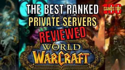 Are private wow servers legal?