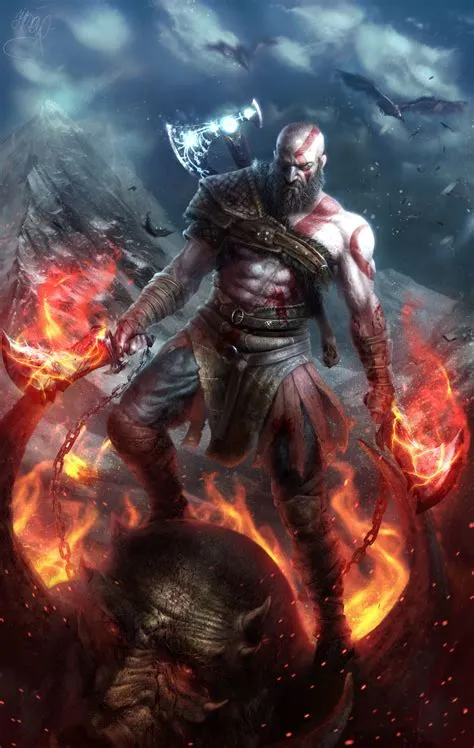 Is kratos using his full power in gow4?