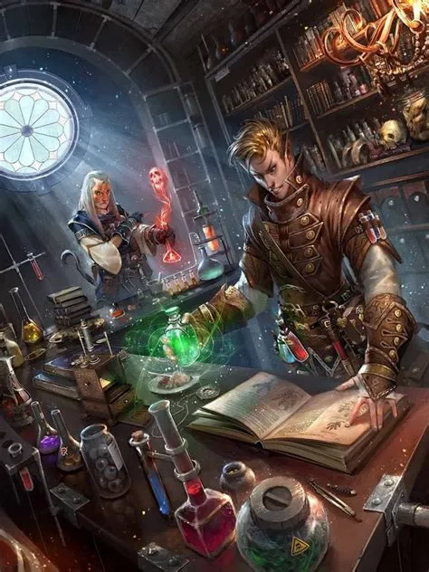 Are alchemists spellcasters?