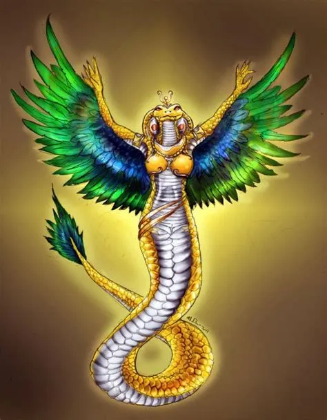 What are the 2 snake gods?