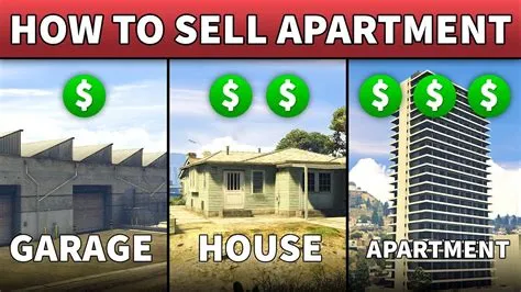 Can you sell unwanted property in gta 5?