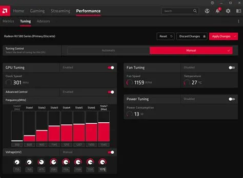 What is the maximum vram speed for rx 580?