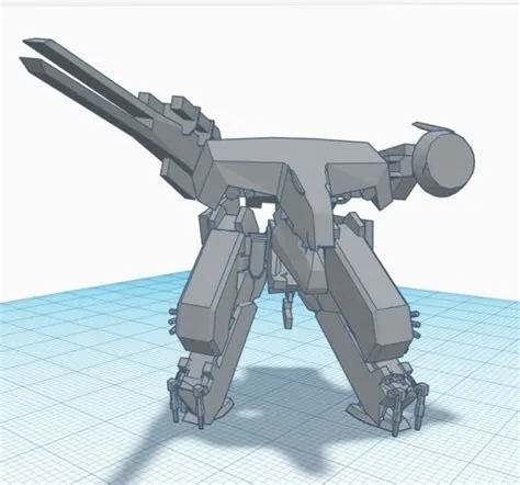 How tall is metal gear rex?