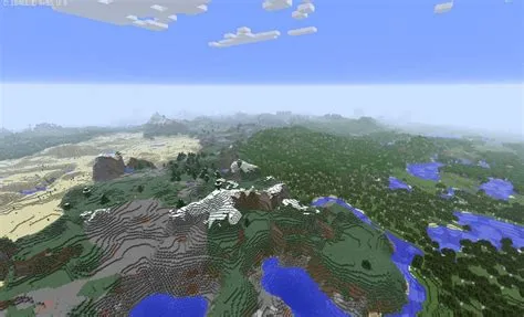 What is the max render distance in minecraft java?