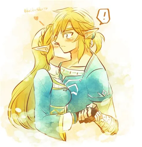 Is zelda in love with link?