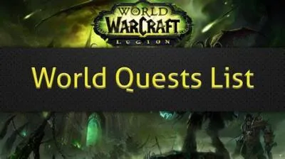 How many world quests can you do per day in wow?