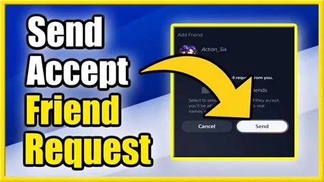 How do you send a game request on ps5?