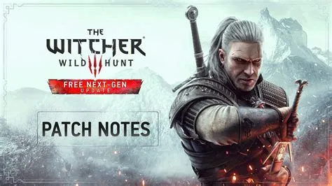 What is the witcher 3 next gen 4.0 update?