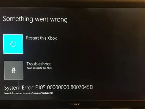 Why is my xbox stuck on the restarting screen?