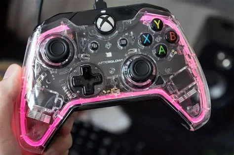 Why is my controller glowing pink?