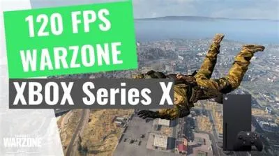 Can you get 120 fps on xbox one s warzone?