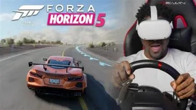 Can i play forza in vr?